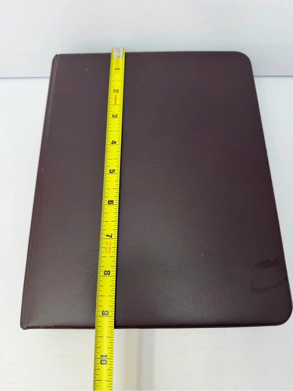 Franklin Covey Classic 7 Ring Leather Planner Binder Brown Year 2001 Organizer